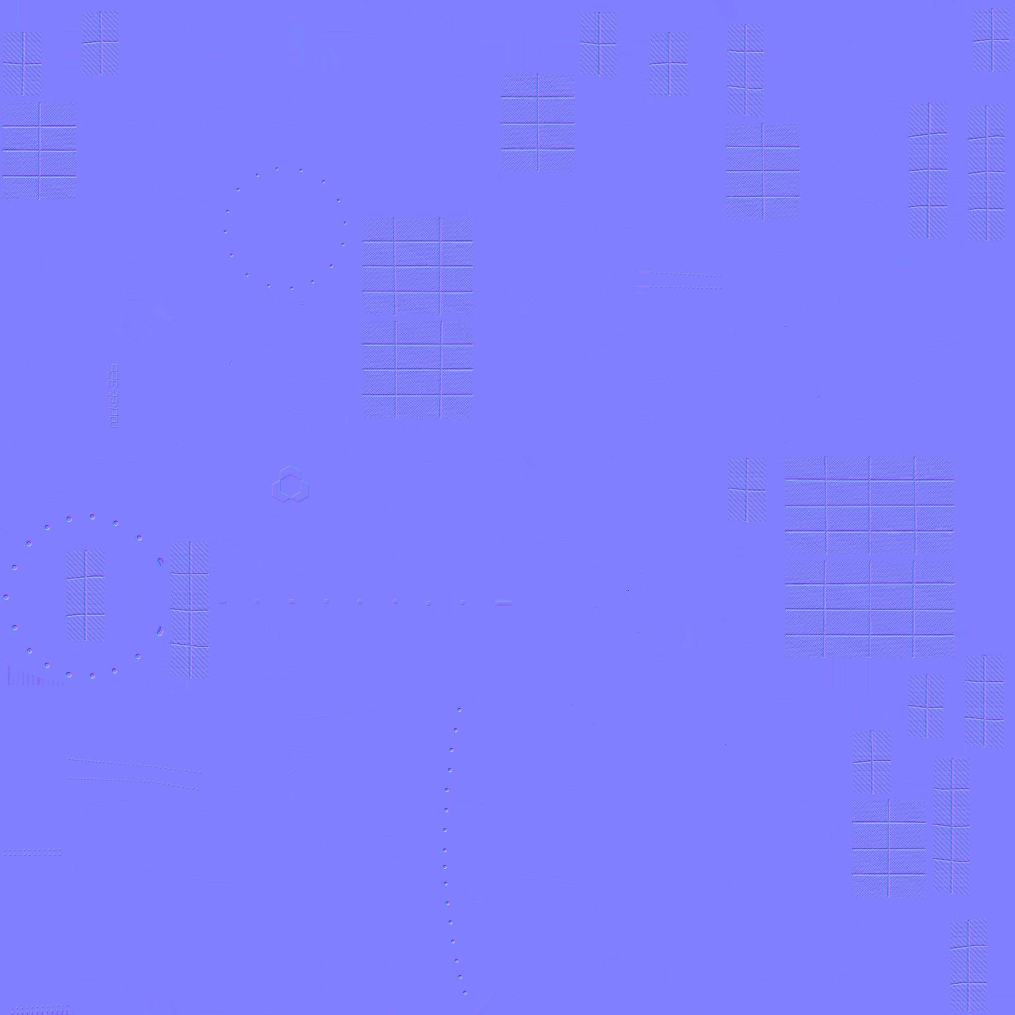 Satellite C01 Black Green - SciFi Space Design Low-poly 3D model_23