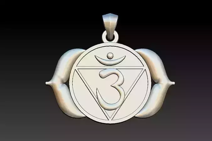 Ajna Chakra Pendant