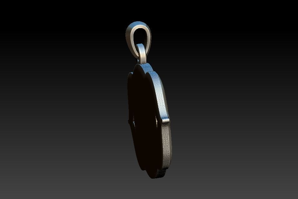 Ajna Chakra Pendant 3D print model_4