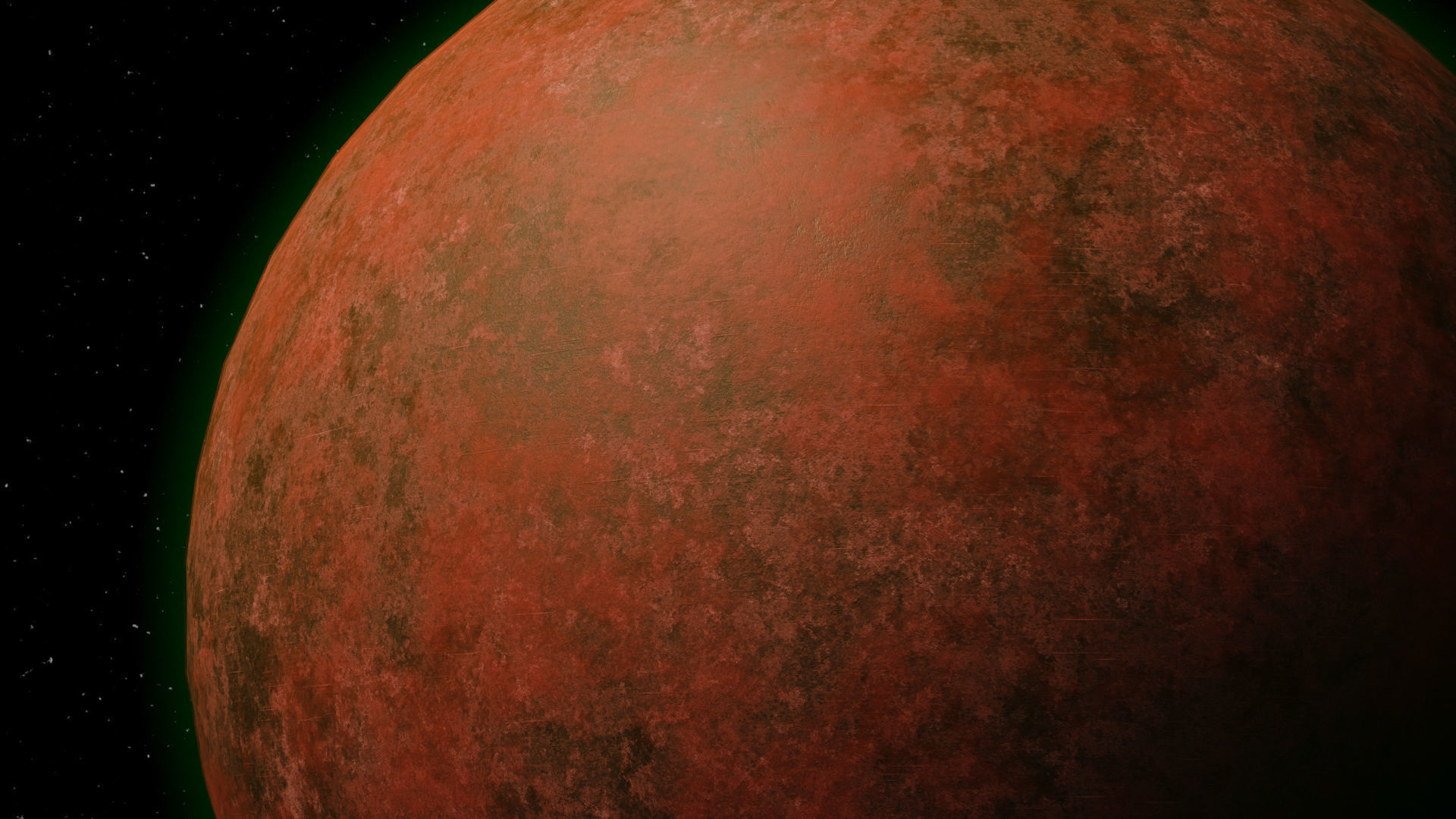 Collection of 3d planet models by Nikdox Low-poly 3D model_8