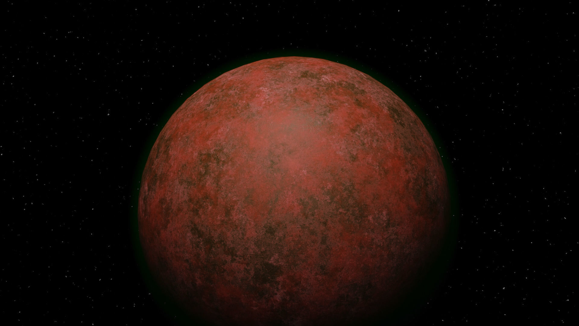 Collection of 3d planet models by Nikdox Low-poly 3D model_7