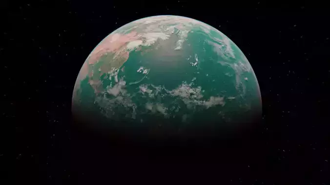 Collection of 3d planet models by Nikdox Low-poly 3D model