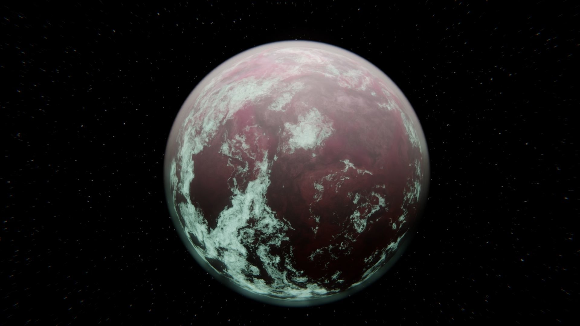 Collection of 3d planet models by Nikdox Low-poly 3D model_19