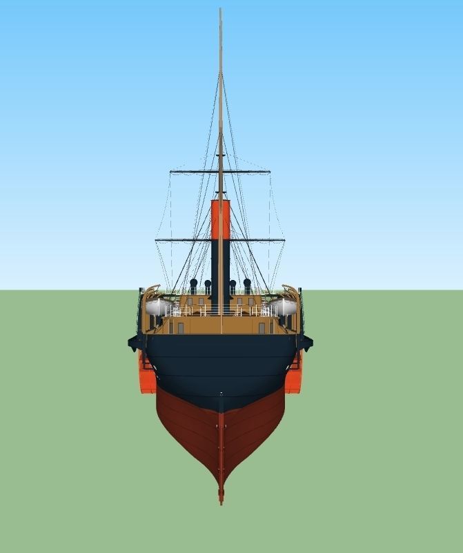 PS Adriatic Low-poly 3D model_4