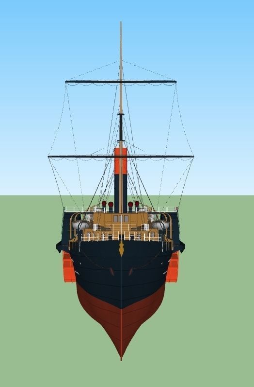 PS Adriatic Low-poly 3D model_5