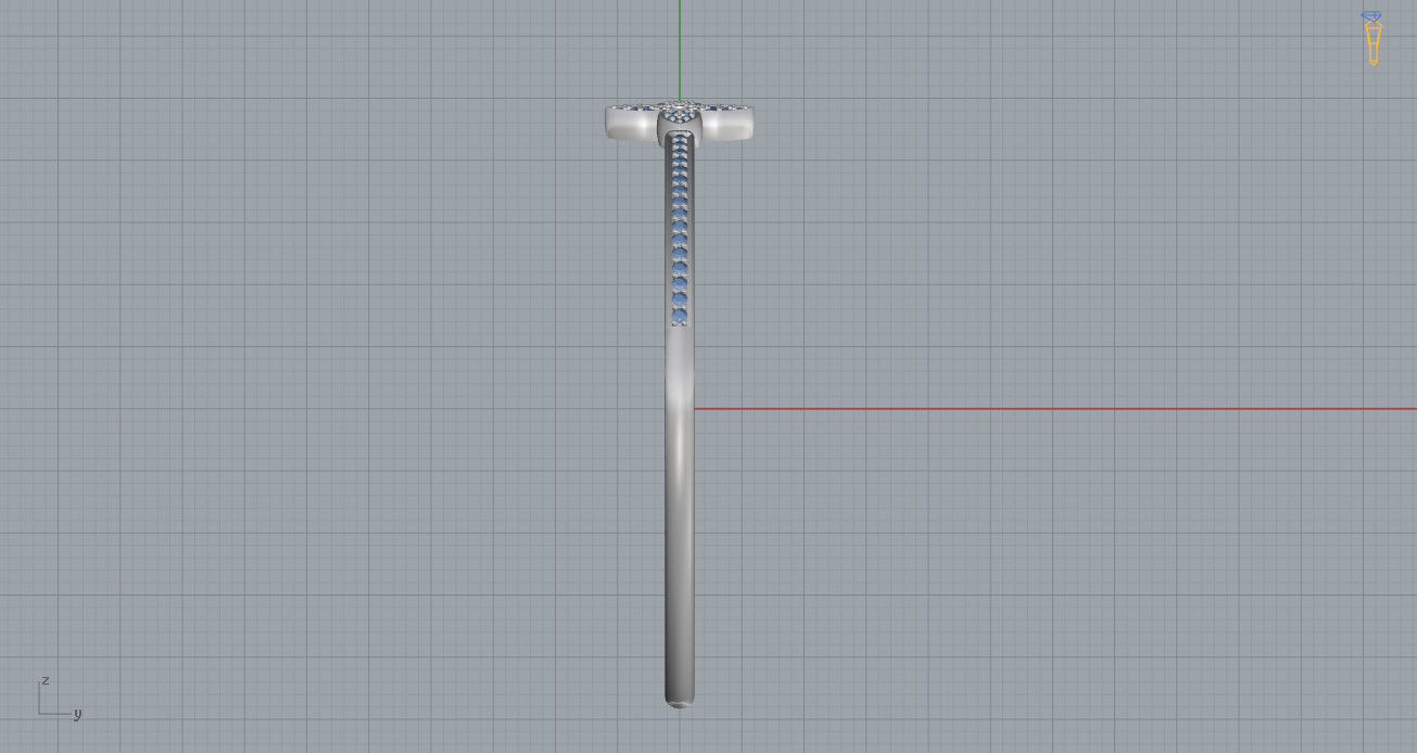 Louis Vuitton Bracelet 3D print model_11