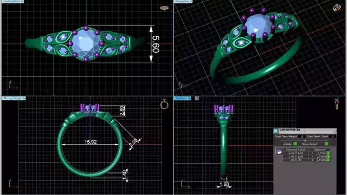 engagement ring solitaire