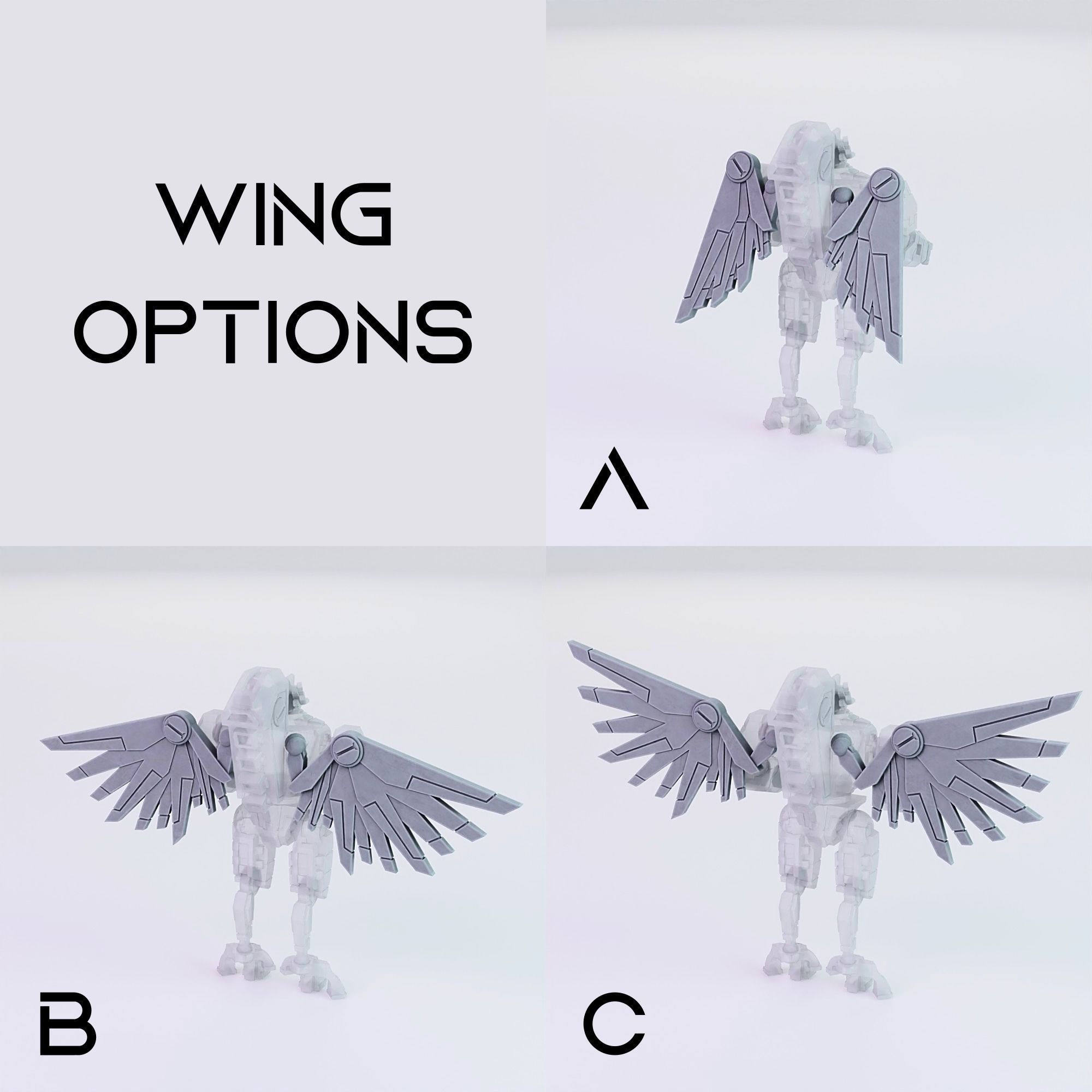 XE7 Angel Battlesuit Greater Good 3D print model_6