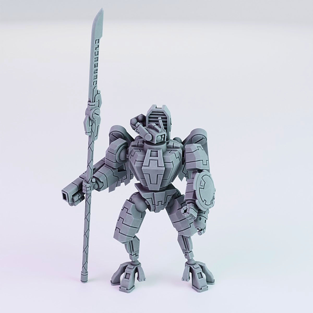XE7 Angel Battlesuit Greater Good 3D print model_2