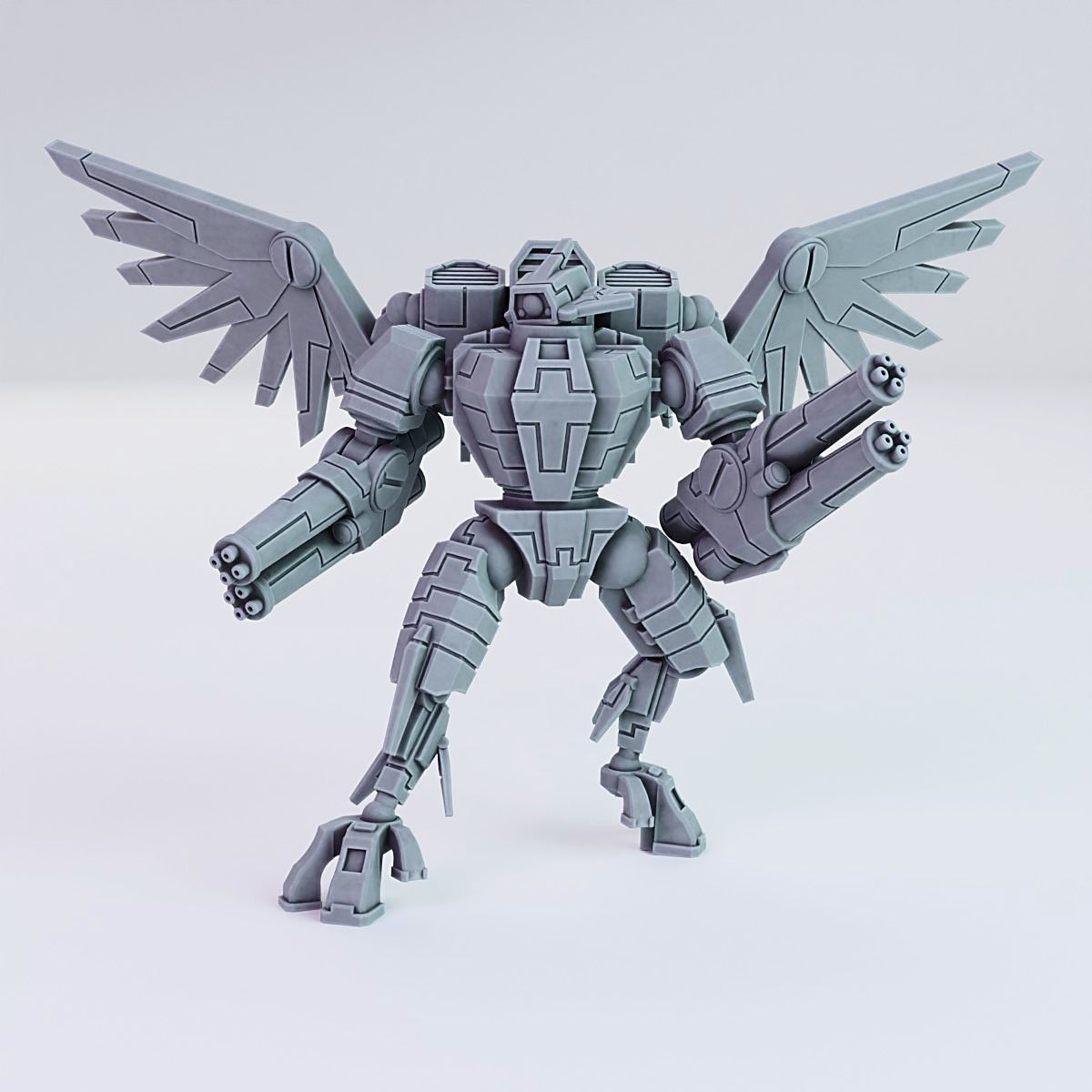 XE9 Demolisher Battlesuit  Greater Good 3D print model_3