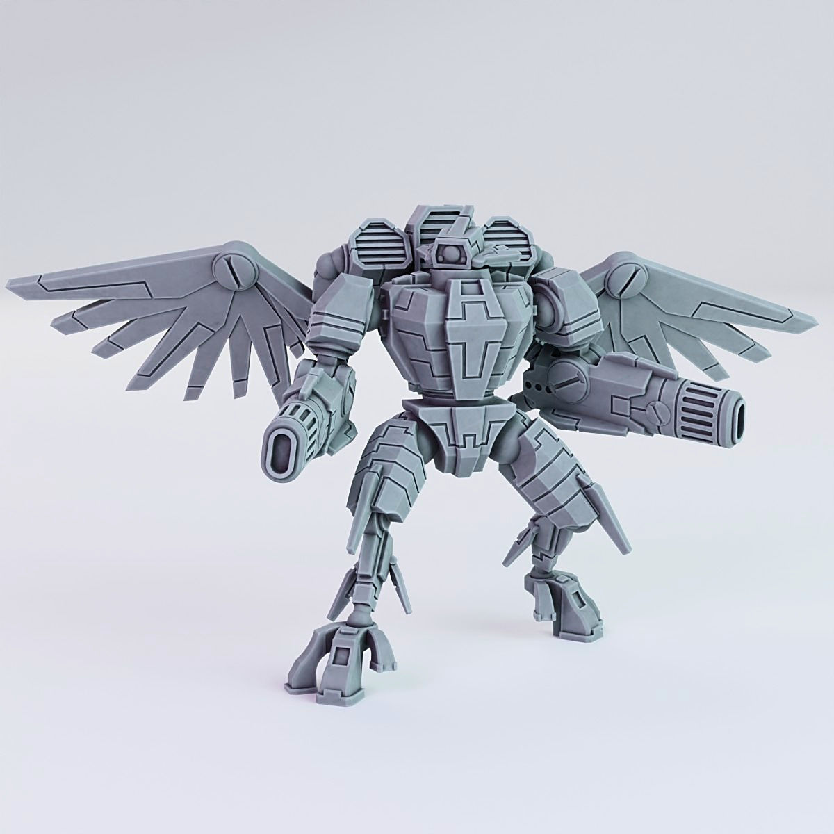 XE9 Demolisher Battlesuit  Greater Good 3D print model_4