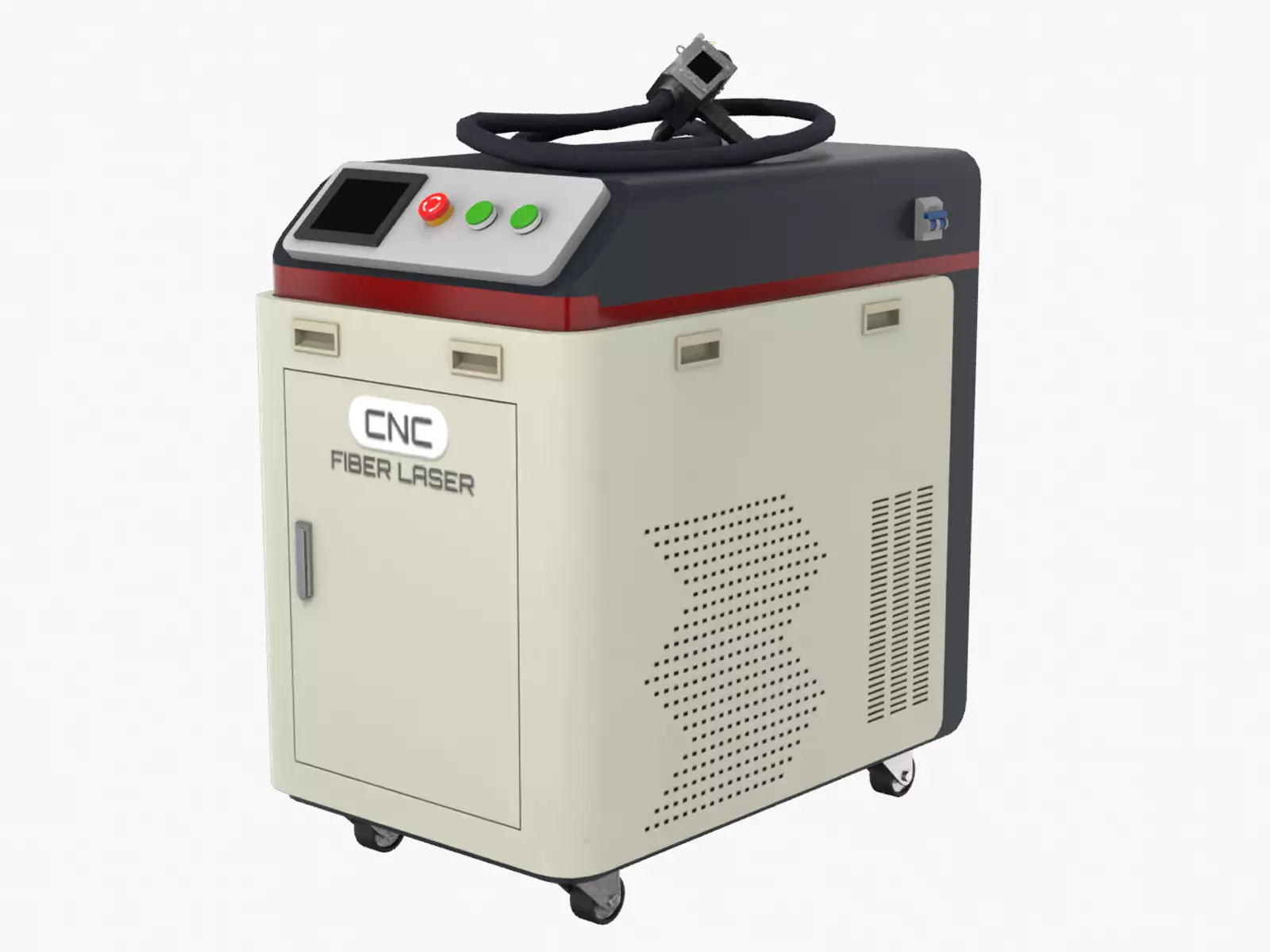 Fiber Laser Cleaning 3D model