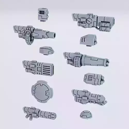 Compact Weapons and Systems  Greater Good 3D print model