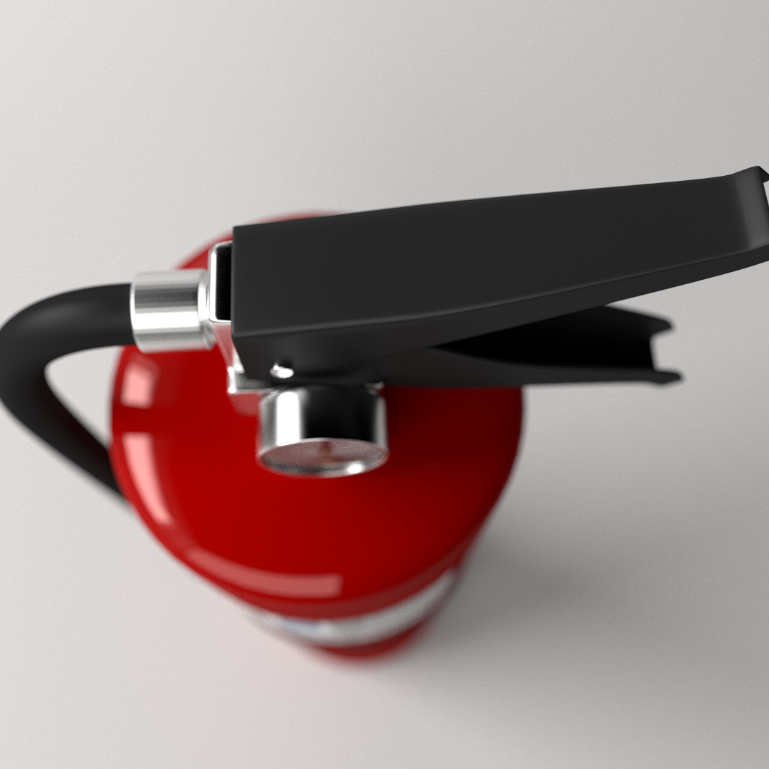 Fire Extinguisher 3D model_2