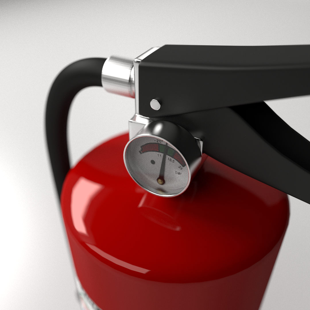 Fire Extinguisher 3D model_1