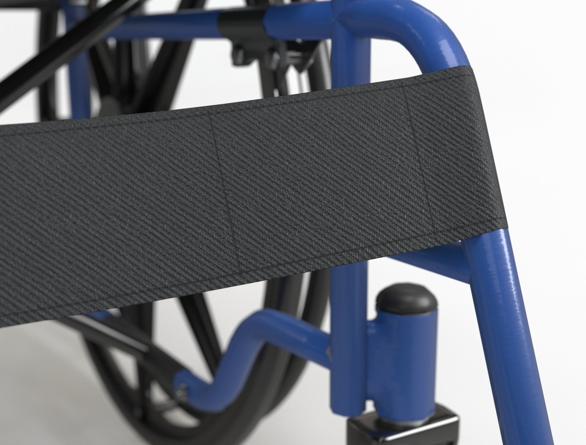 Wheel Chair  Low-poly 3D model_22