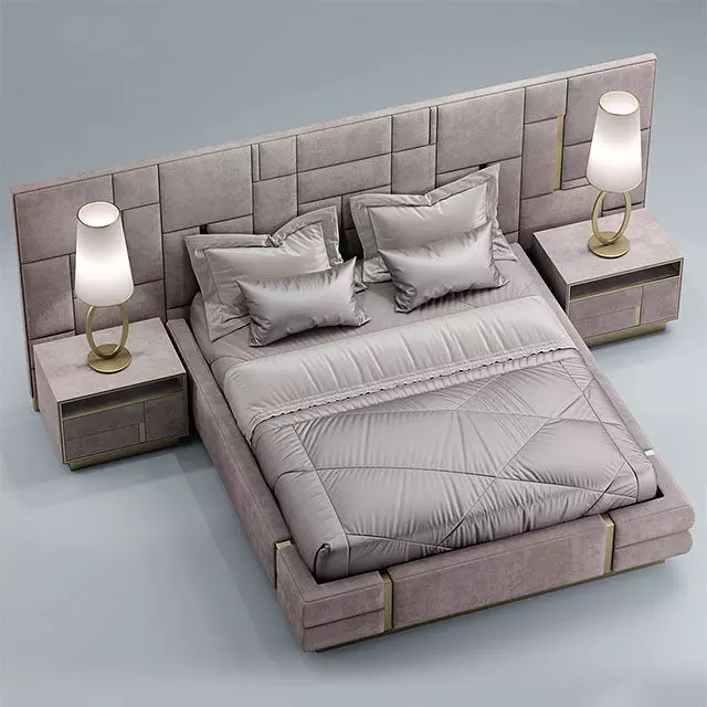 Bed Visionnaire Beloved  3D model_0