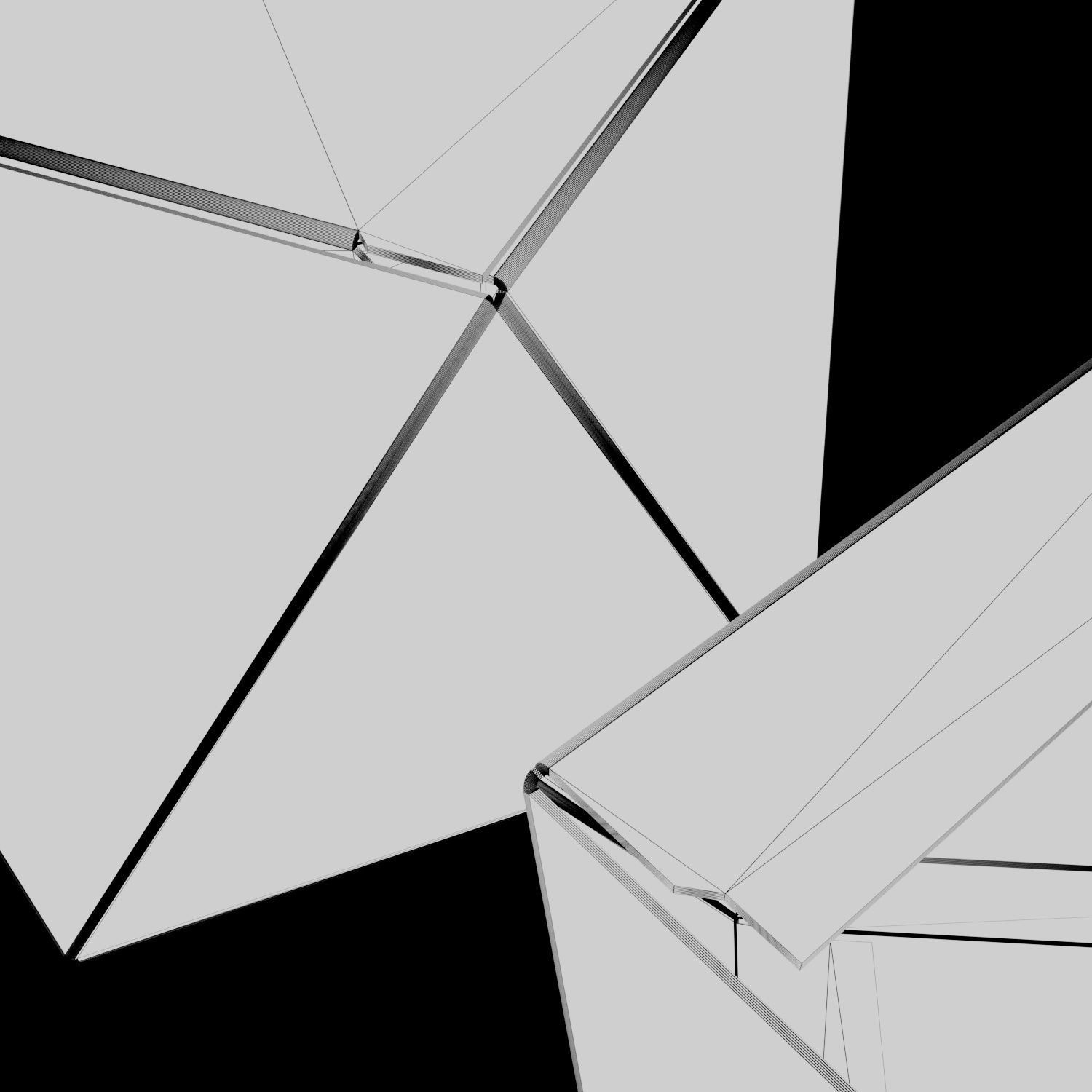 Angled Side Box - Package 3D model 3D model_9