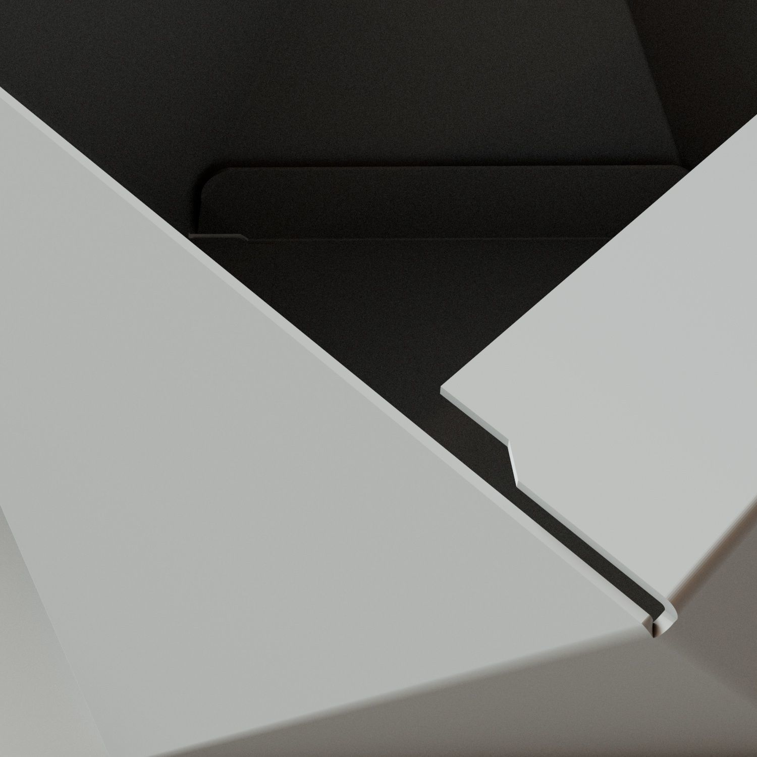 Angled Side Box - Package 3D model 3D model_4