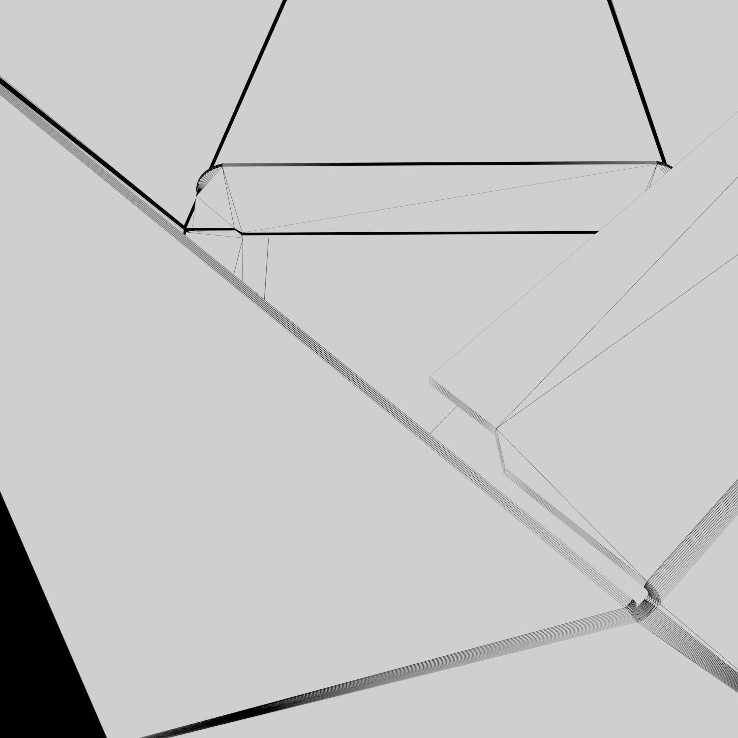 Angled Side Box - Package 3D model 3D model_7