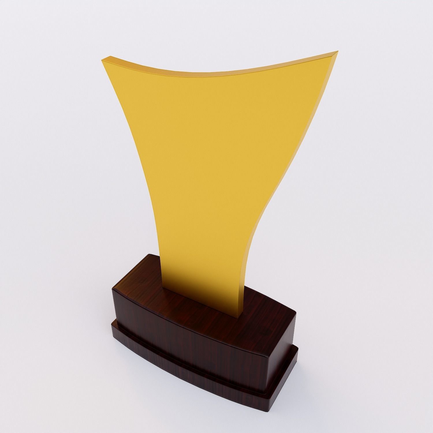 Trophy award 3dmodel Low-poly 3D model_2