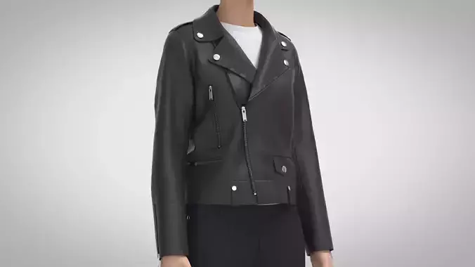 Women Leather Jacket
