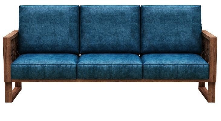 Sofa Colection 08 Low-poly 3D model_12