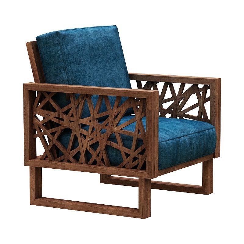 Sofa Colection 08 Low-poly 3D model_8