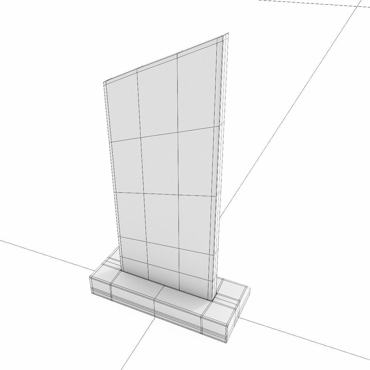 Trophy award 3dmodel Low-poly 3D model_7