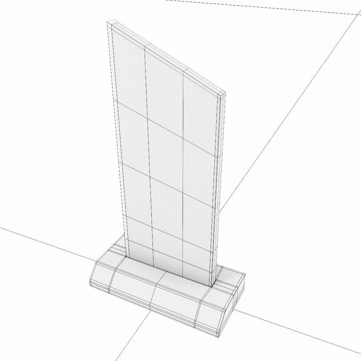 Trophy award 3dmodel Low-poly 3D model_5