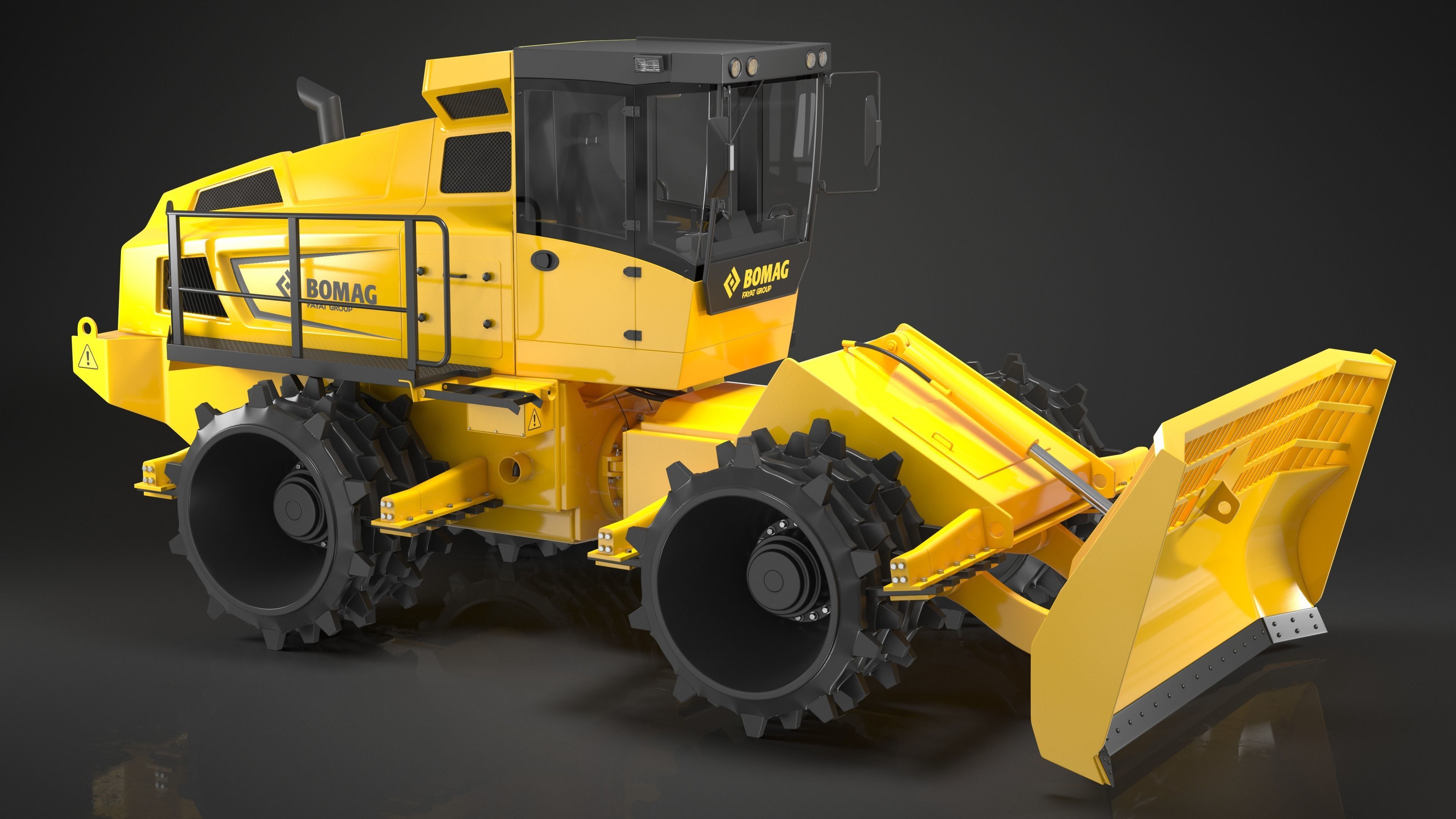Bomag BC 473 RB5 Refuse Compactor 3D model_44
