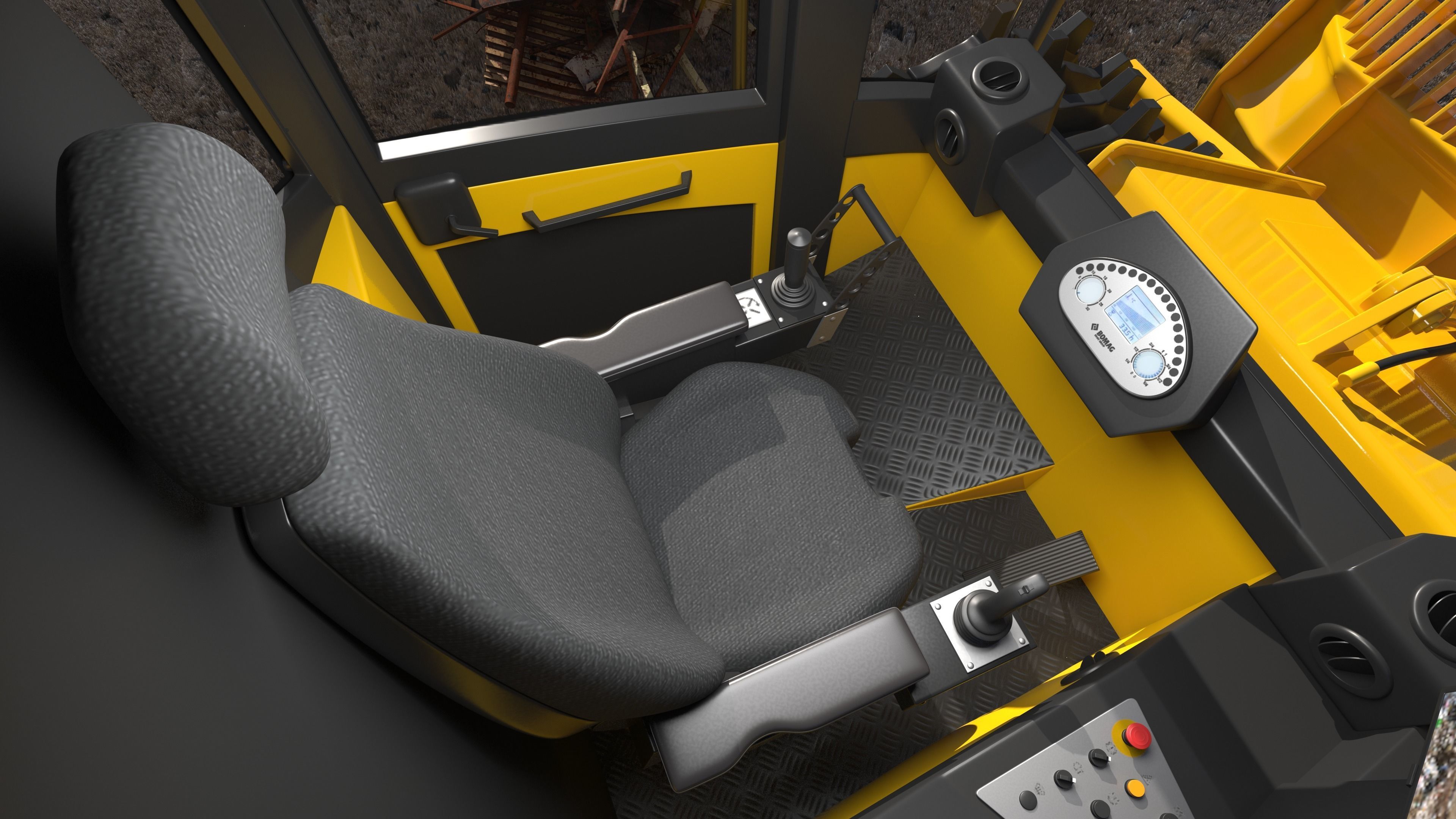 Bomag BC 473 RB5 Refuse Compactor 3D model_43