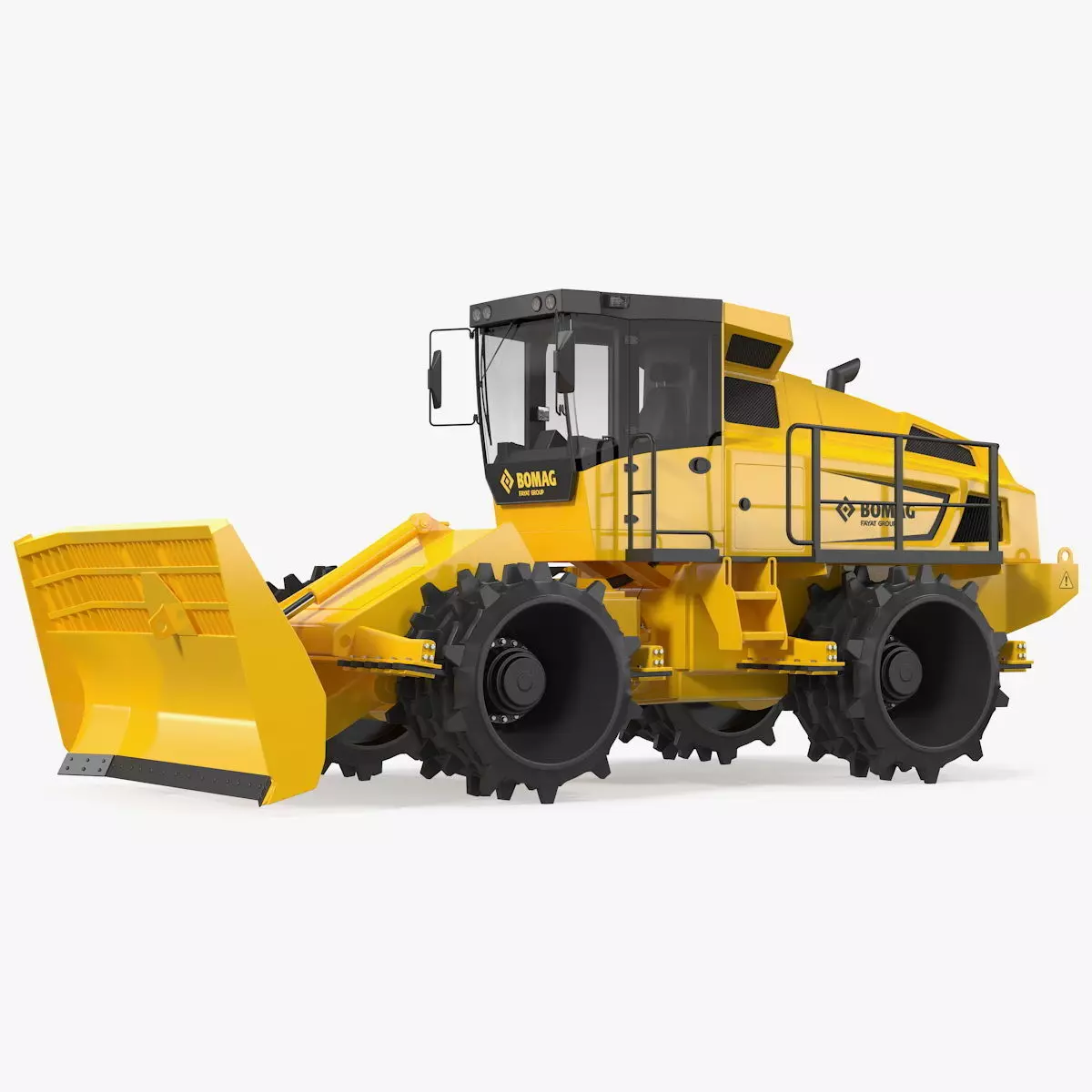 Bomag BC 473 RB5 Refuse Compactor 3D model_0