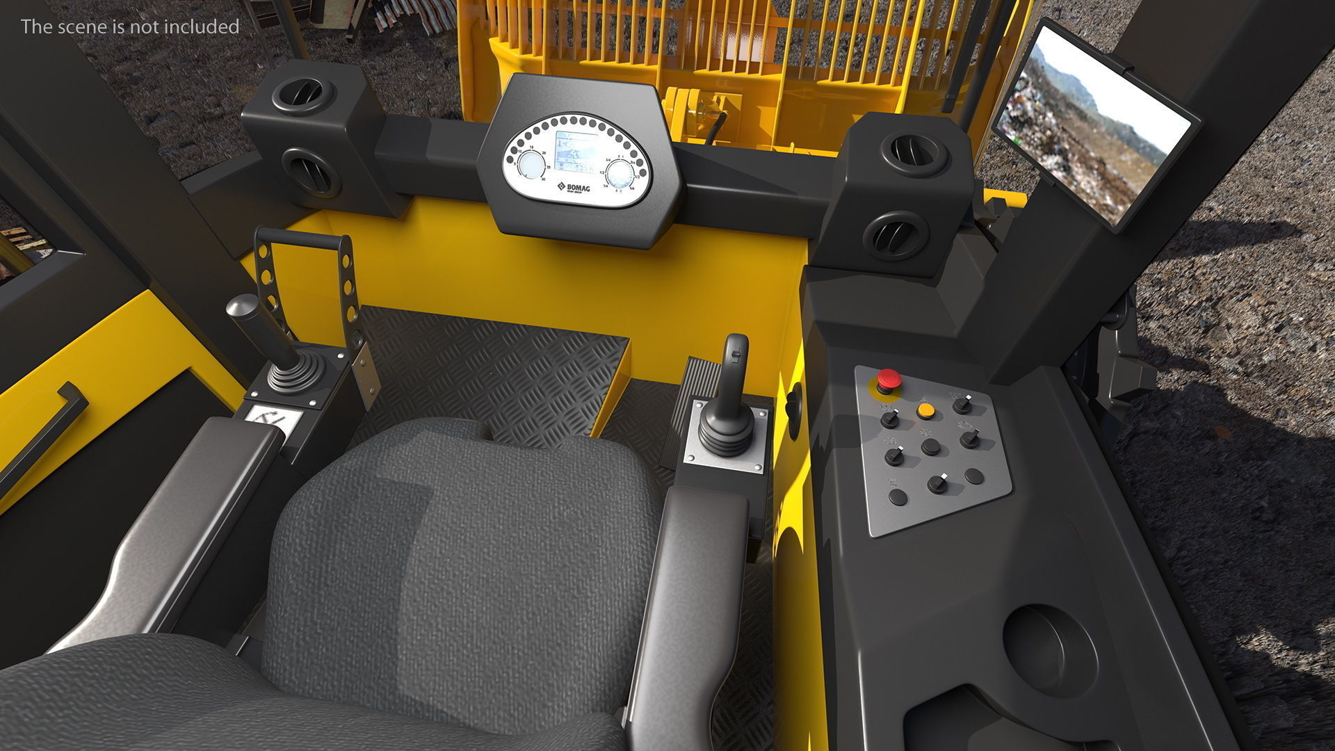 Bomag BC 473 RB5 Refuse Compactor 3D model_6