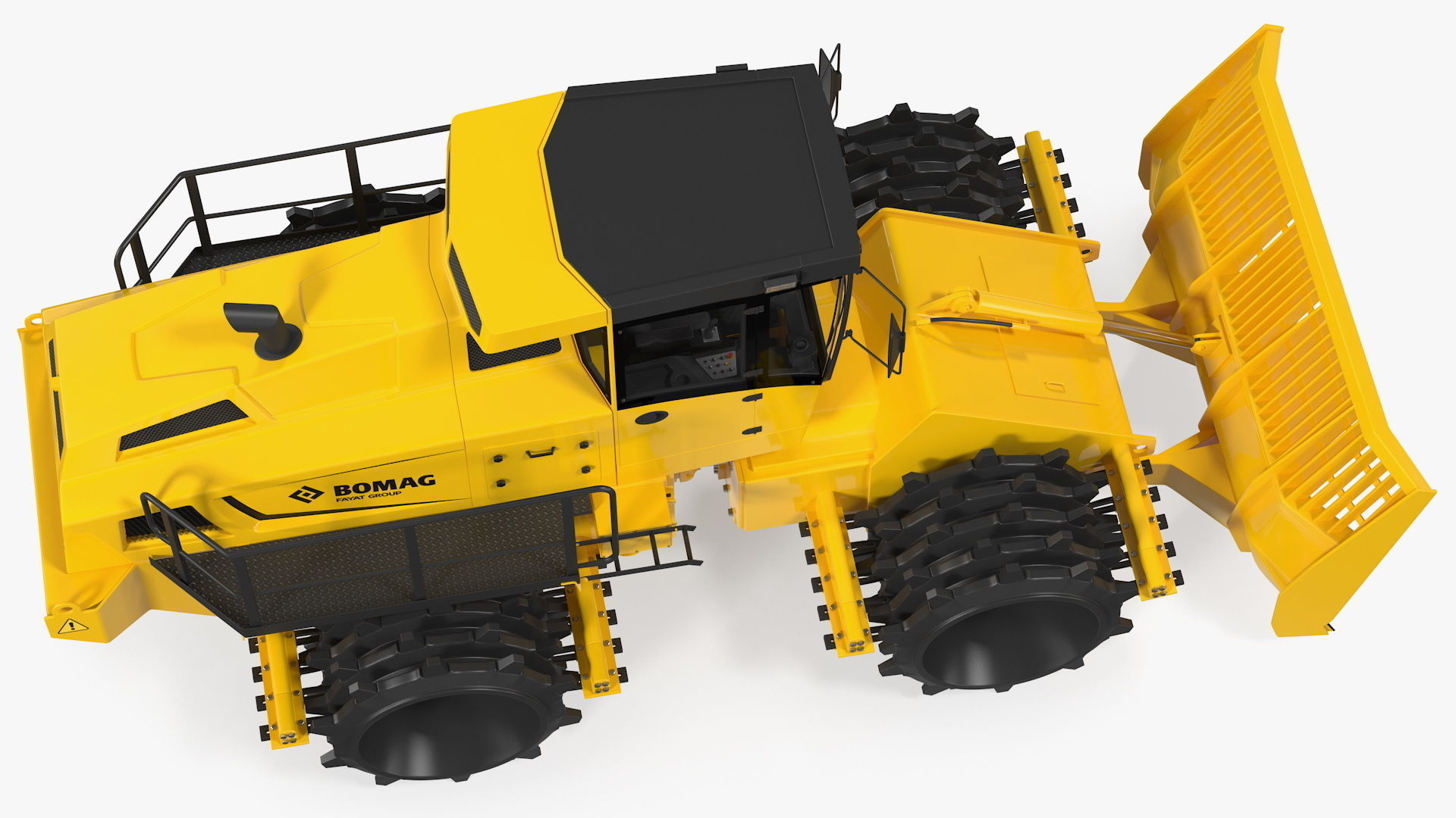 Bomag BC 473 RB5 Refuse Compactor 3D model_14
