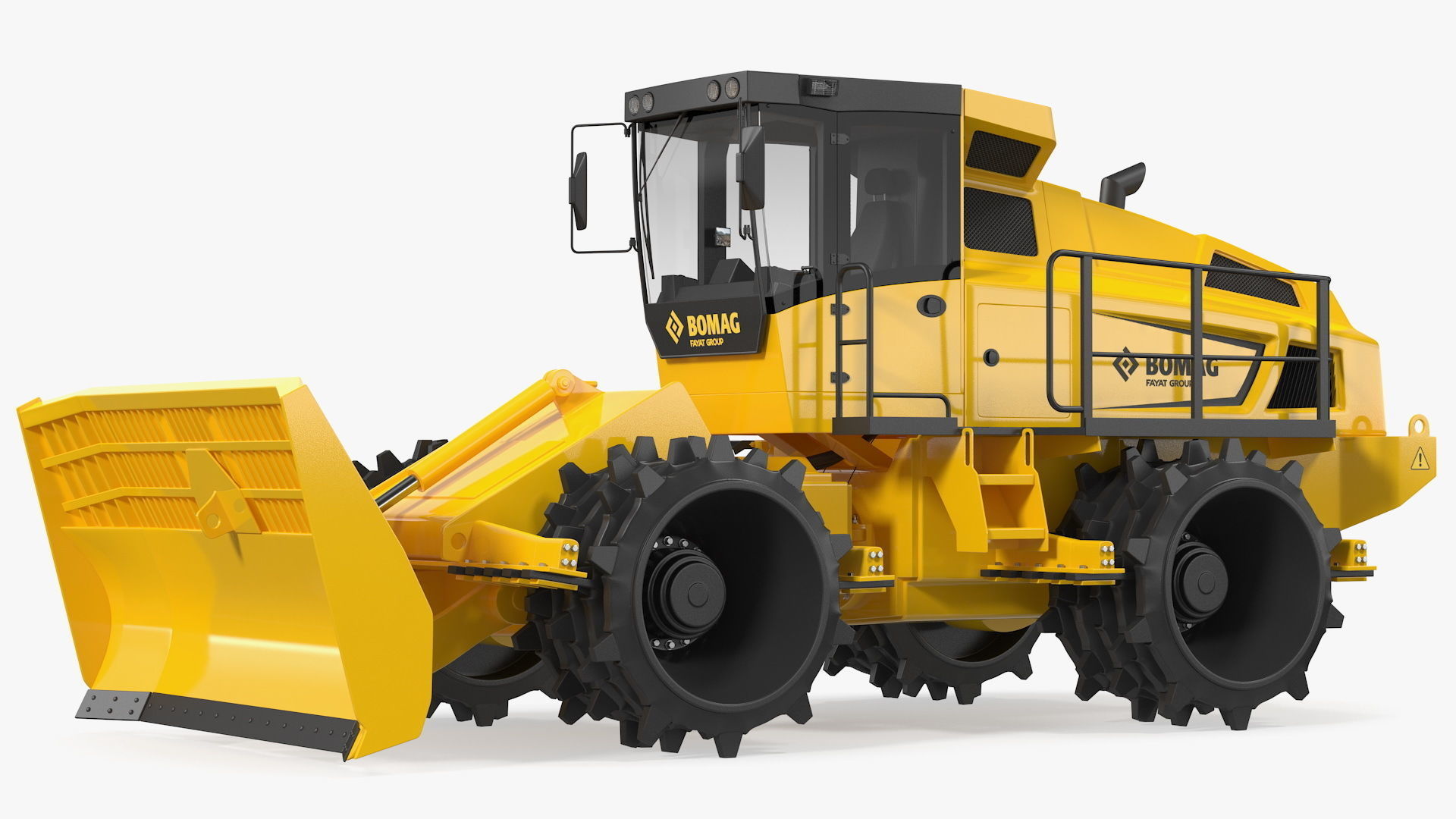 Bomag BC 473 RB5 Refuse Compactor 3D model_1