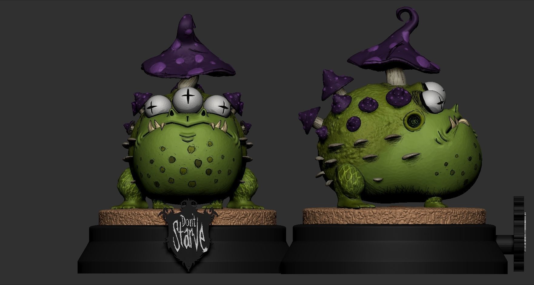 Toadstool - Dont Starve 3D print model_2