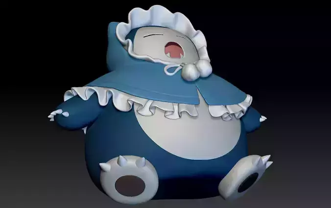 Pokemon Unite Snorlax Bedtime Style