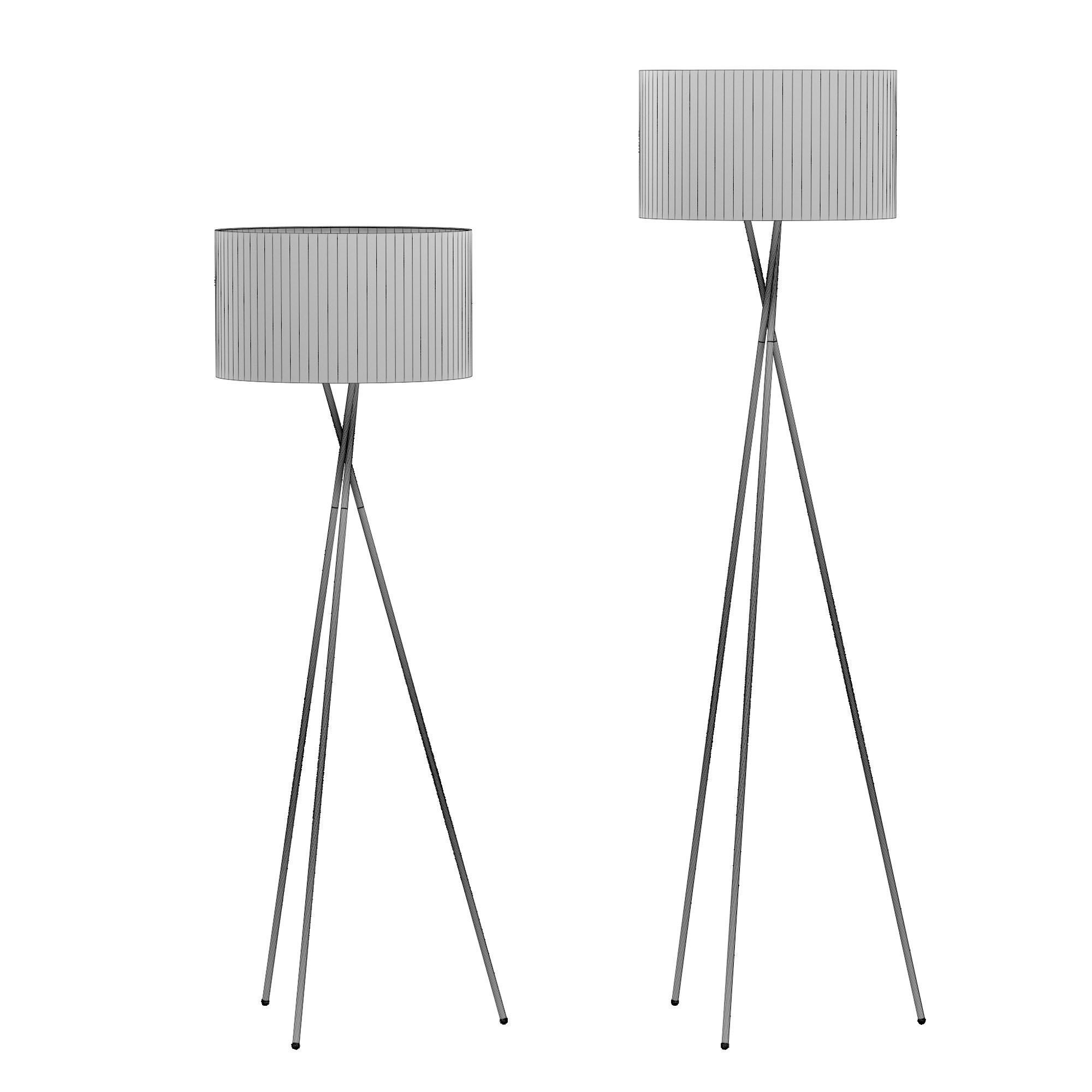 Wisniewski 66 Tripod Floor Lamp 3D model_6