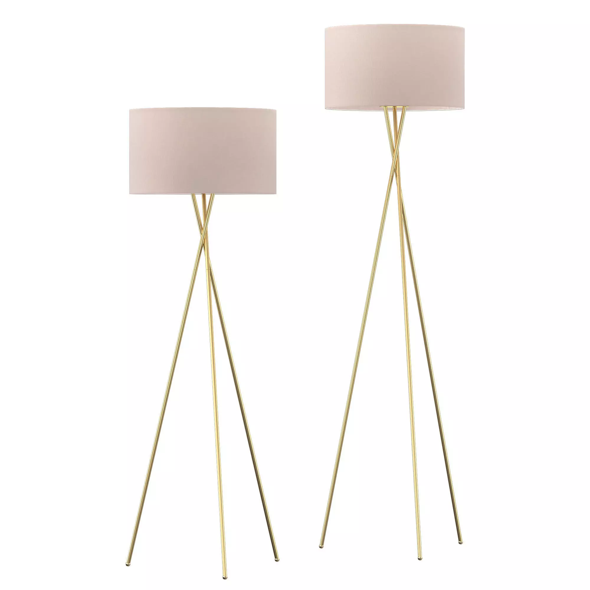 Wisniewski 66 Tripod Floor Lamp 3D model_0