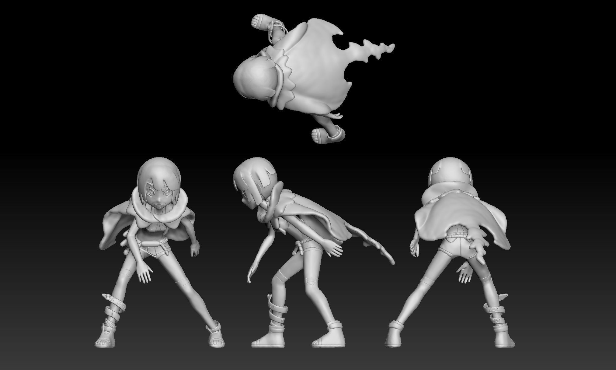 Pokemon Lorekeeper Zinnia 3D print model_2