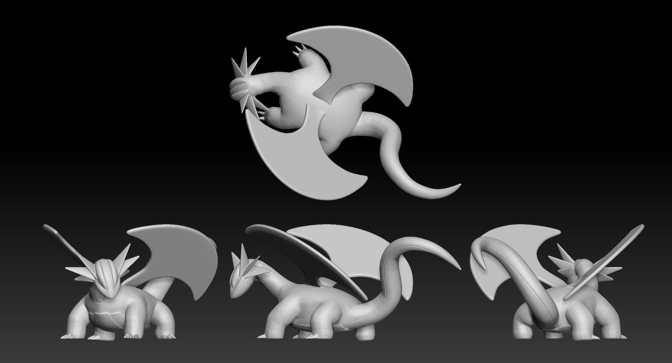 Pokemon Lorekeeper Zinnia 3D print model_3