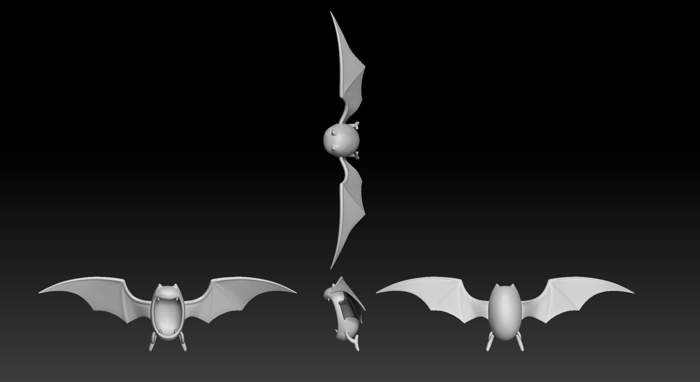 Pokemon Rainbow Rocket Grunt 3D print model_3