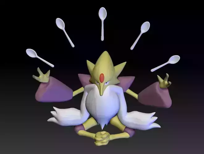 Pokemon Alakazam Mega Evolution