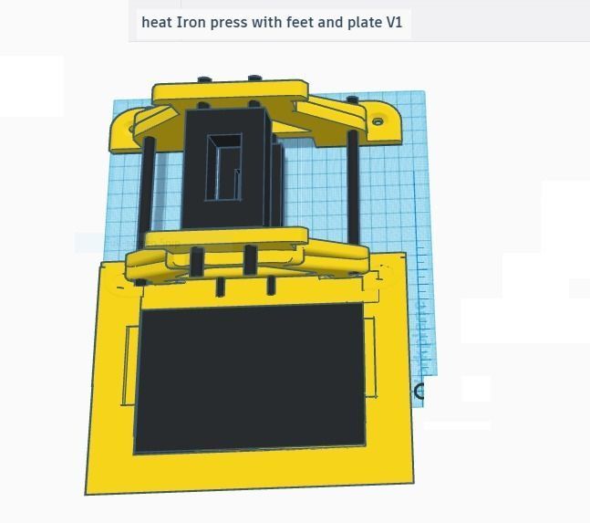 Stands Feet V1 3D print model_4