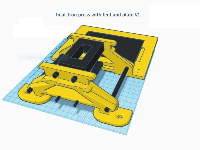 Stands Feet V1 3D print model_3
