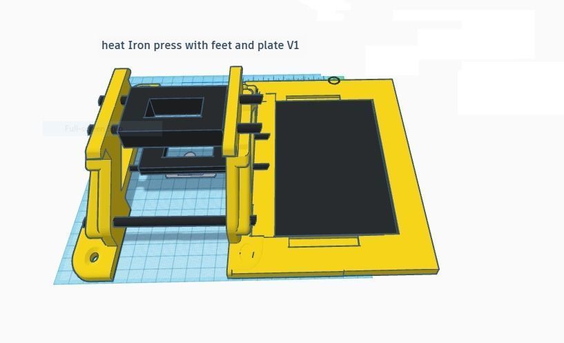 Stands Feet V1 3D print model_2
