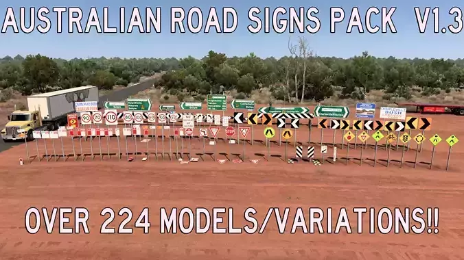 Australian Road Signs Collection V1-3 
