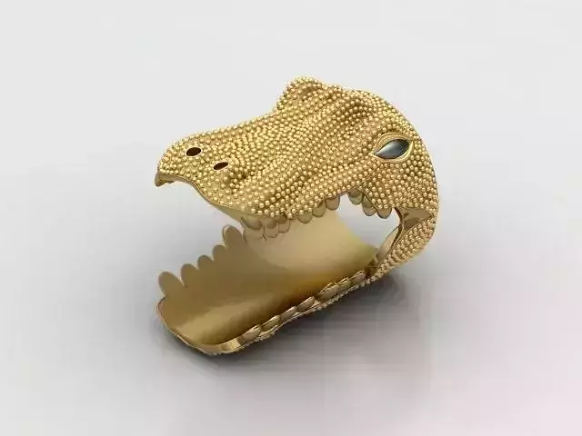 Crocodile RING  3D print model