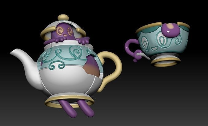 Pokemon Sinistea Polteageist 3D print model
